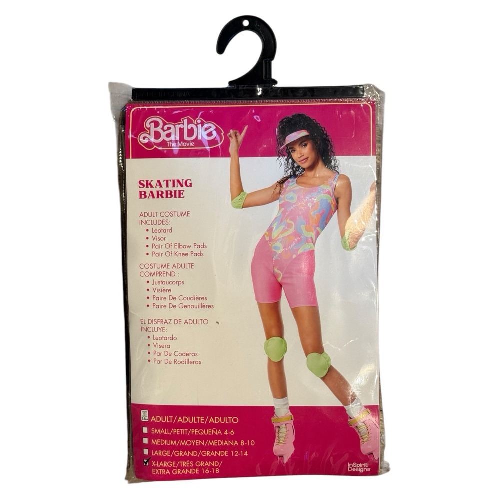 Barbie The Movie‎ Skating Barbie Costume Adult XL